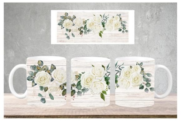 Download White Rose Flower Floral Mug Coffee - Mug coffee Collection