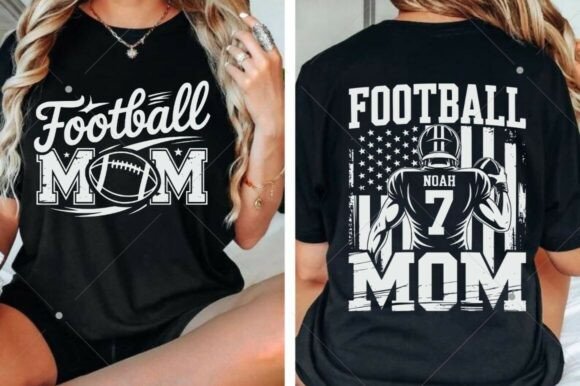Download Custom American Football Mom SVG - Football mom Collection
