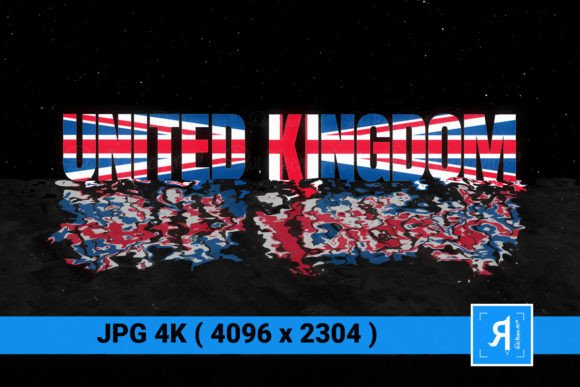 Download United Kingdom Flag Water Text Effect 4k - United kingdom flag Collection