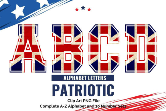 Download United Kingdom Flag Alphabet Letters - Premium Bundle